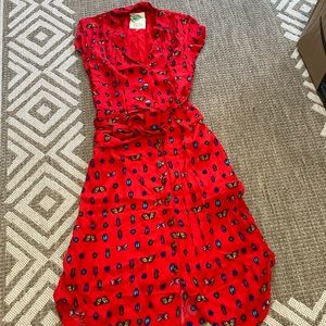 Anthropologie butterfly and bug dress